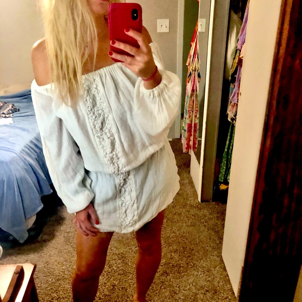Jens Pirate Booty gauzes mini dress size small